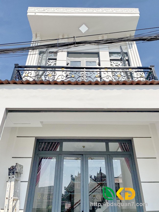 Bán nhà 1 lầu mới đẹp hẻm 1250 đường Huỳnh Tấn Phát Quận 7